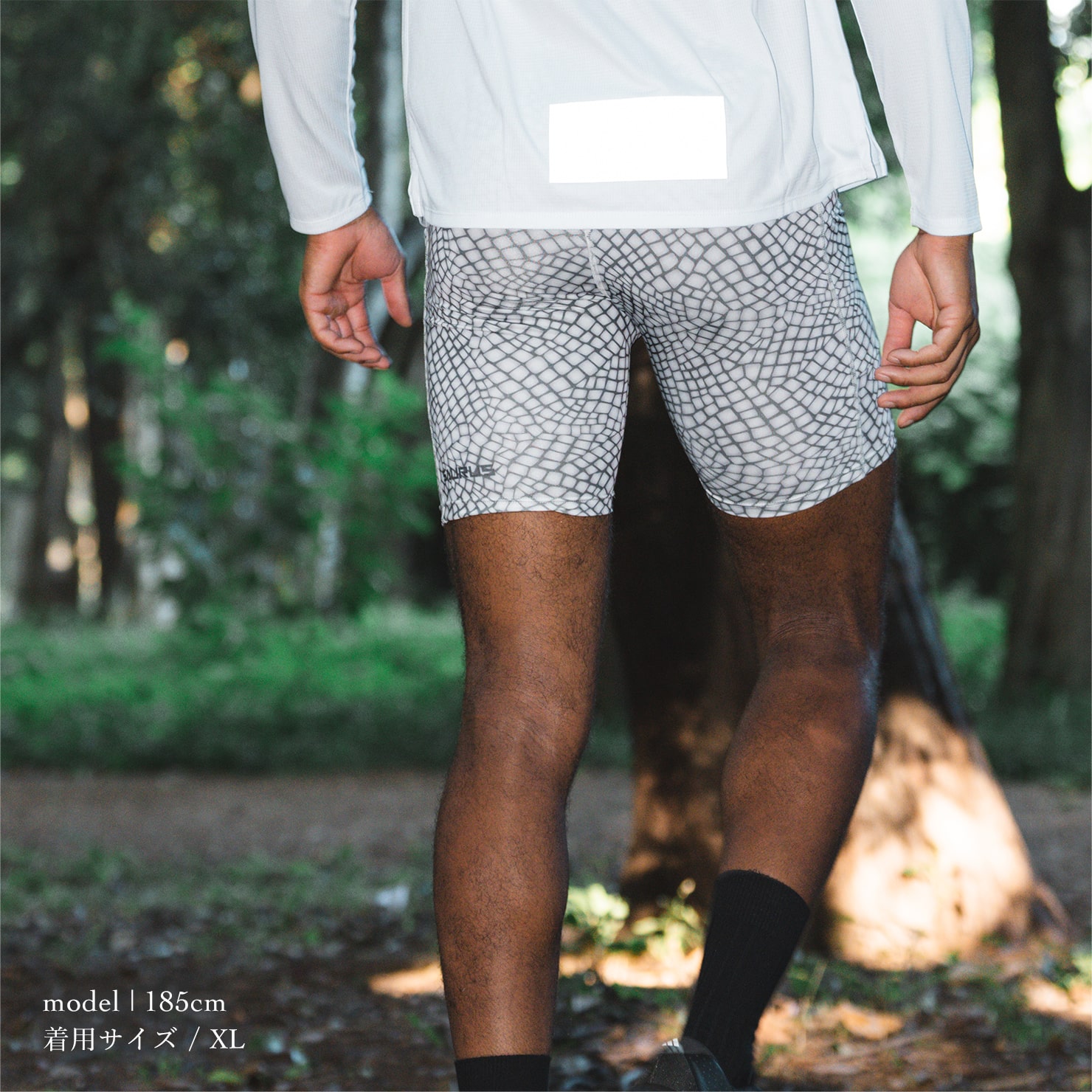 SAYSKEY SAURUS ブラック ハーフタイツ □ 公式 □ SAYSKY/セイスカイ ランニングタイツ XMRST60c901