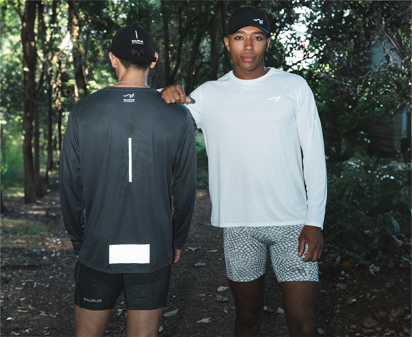 SAURUS Lizard Emblem Half Tights White｜SAURUS ORIGINAL GOODS