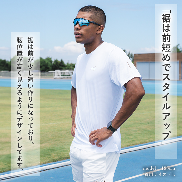 'Breath 2' Performance Dry T-Shirt White