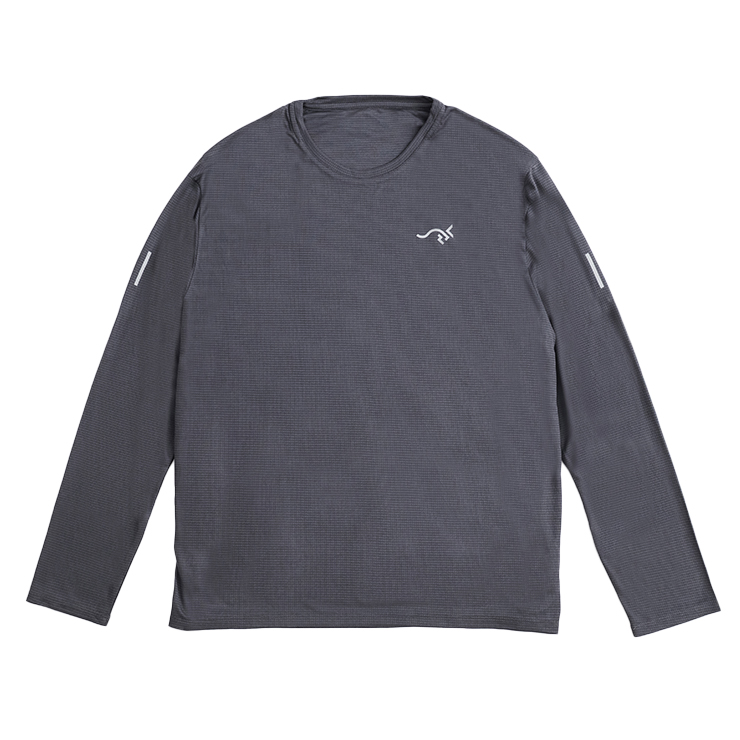 'Breath 5' Performance Dry Long Sleeve Gray
