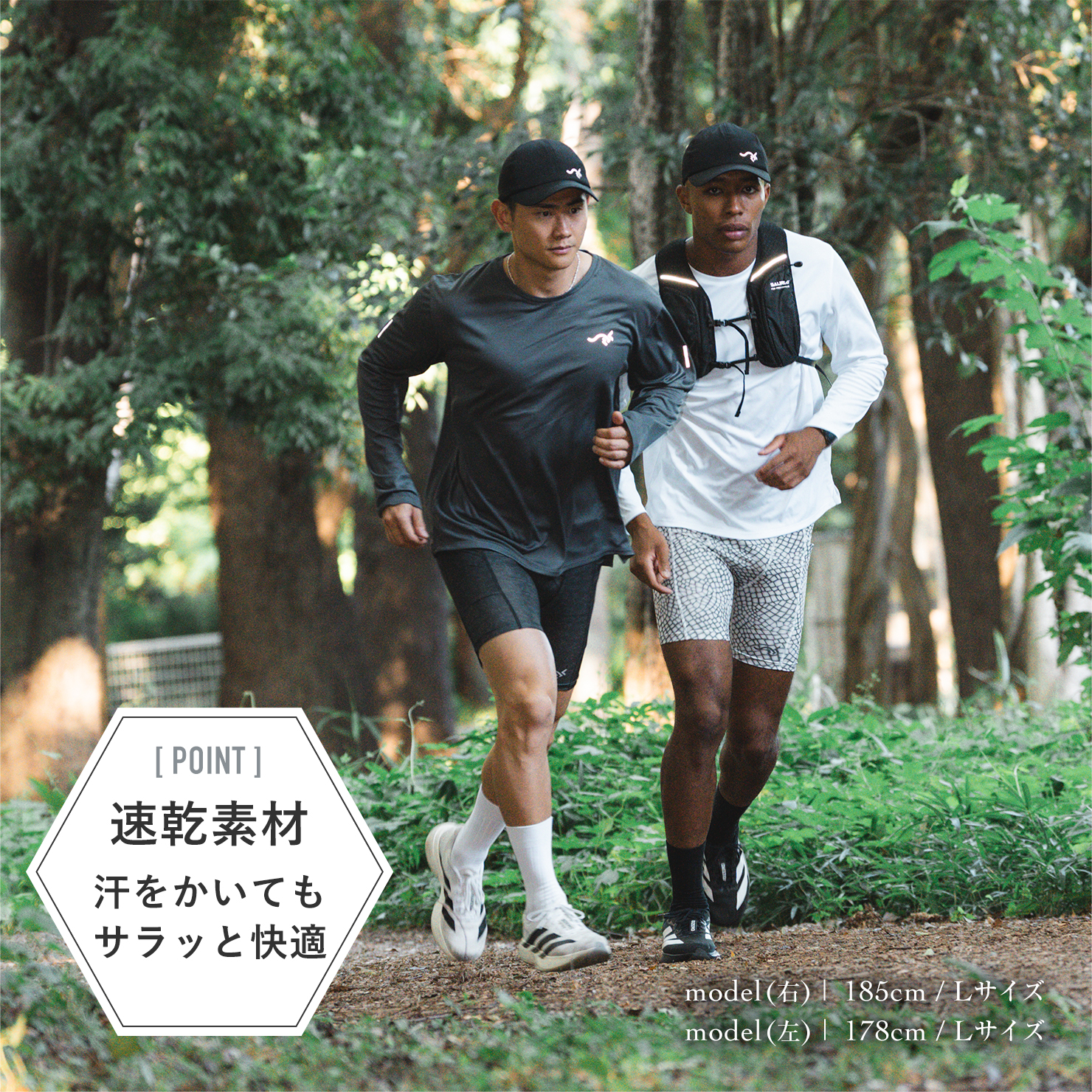 Breath 5' Performance Dry Long Sleeve Gray｜SAURUS ORIGINAL GOODS