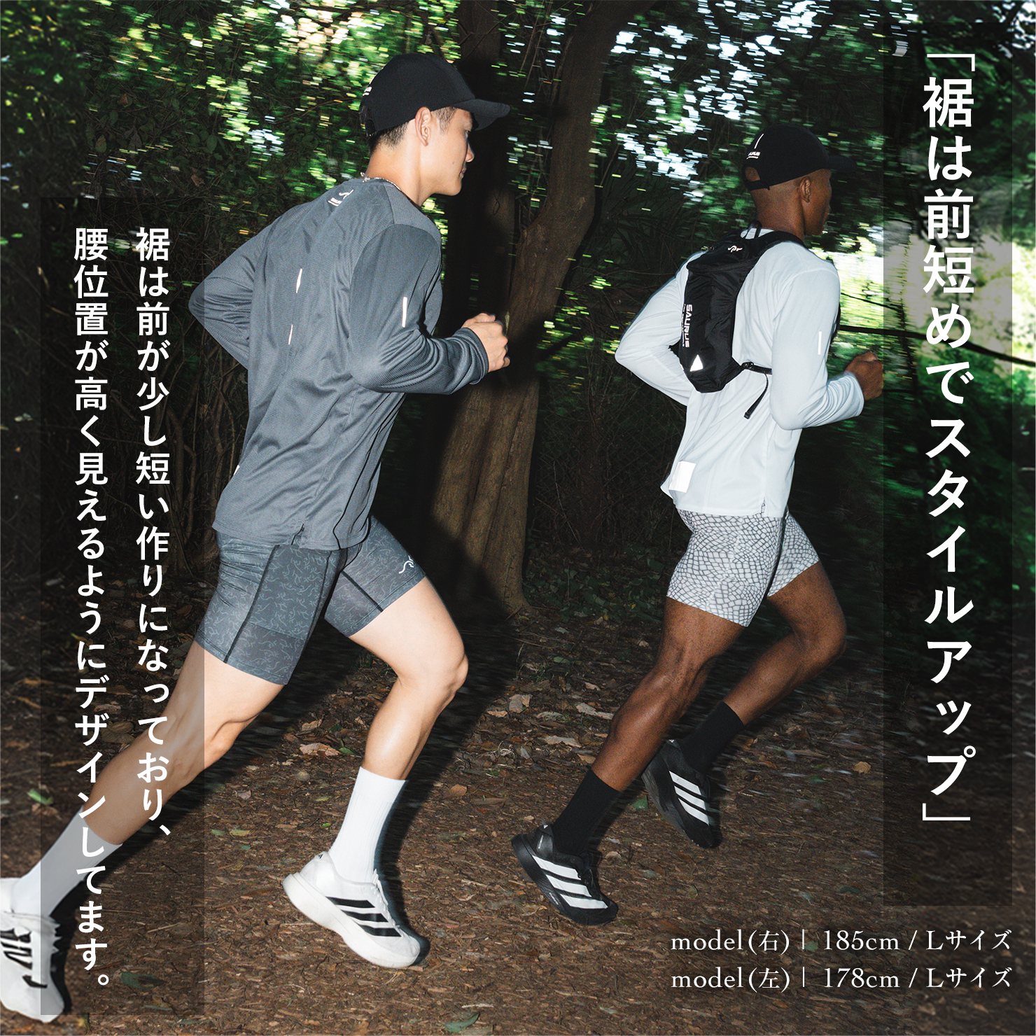 Breath 5' Performance Dry Long Sleeve Gray｜SAURUS ORIGINAL GOODS