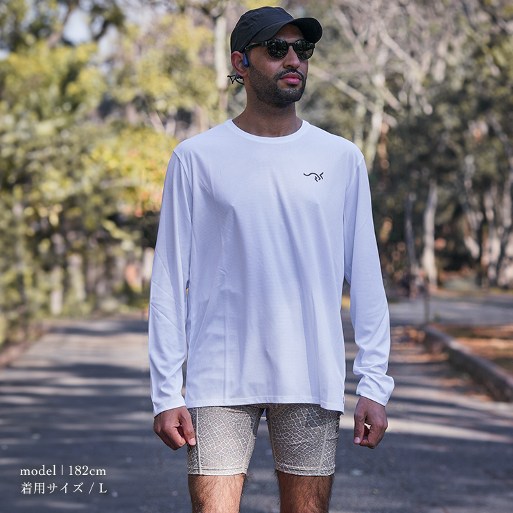 SAURUS Lizard Emblem Half Tights Beige