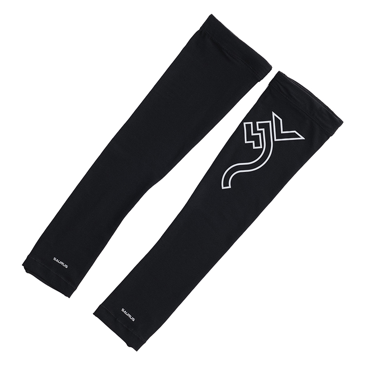 'Breath 4' Performance Arm Sleeves Black