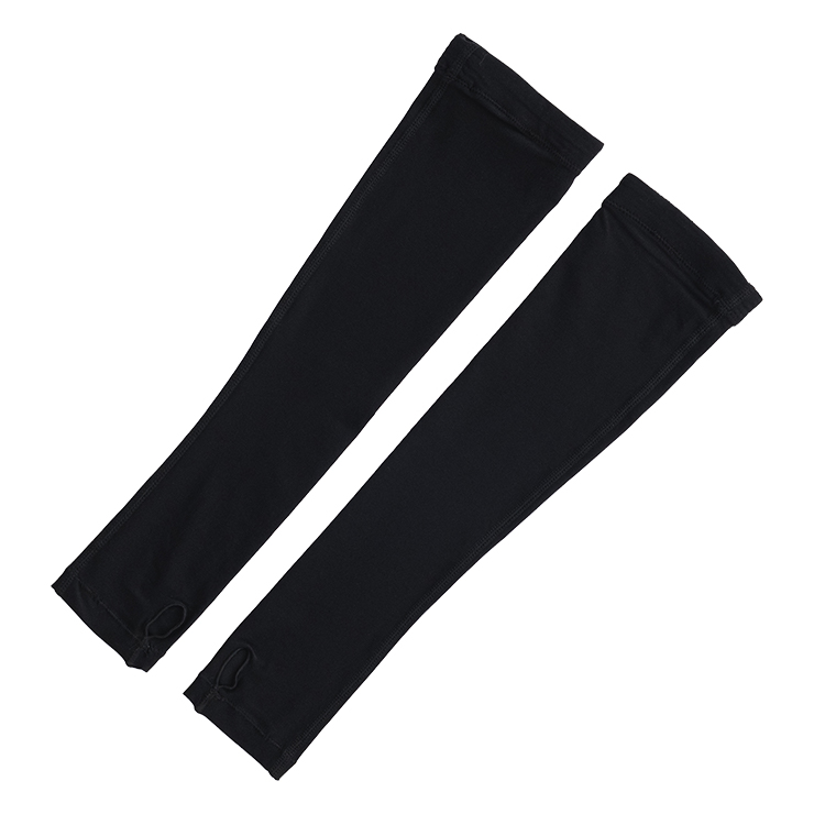 'Breath 4' Performance Arm Sleeves Black